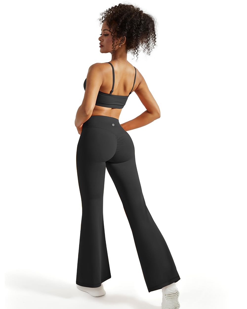 SUUKSESS Women Flare Leggings Scrunch Butt Lifting Bootcut High Waist Yoga Pants - Image 7